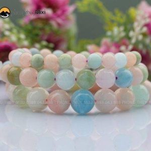 Vòng tay đá Mặt Trời cao cấp (beryl) 10 ly